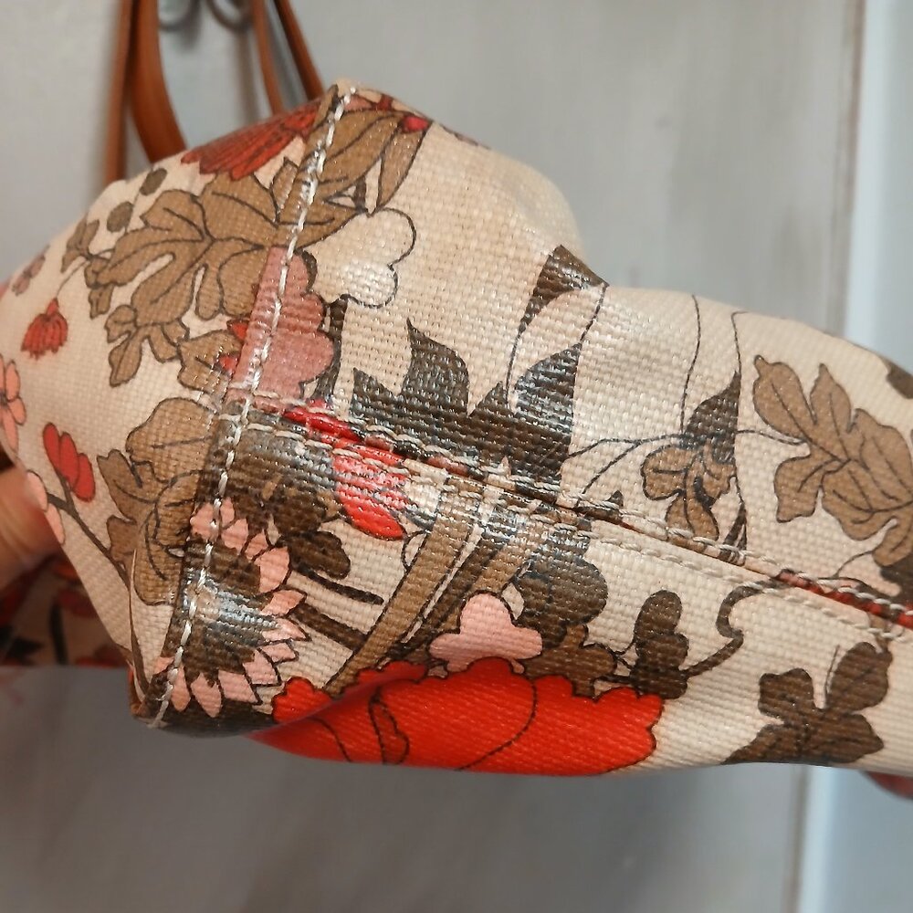 Floral Canvas Tote Bag - Picture 6 of 13